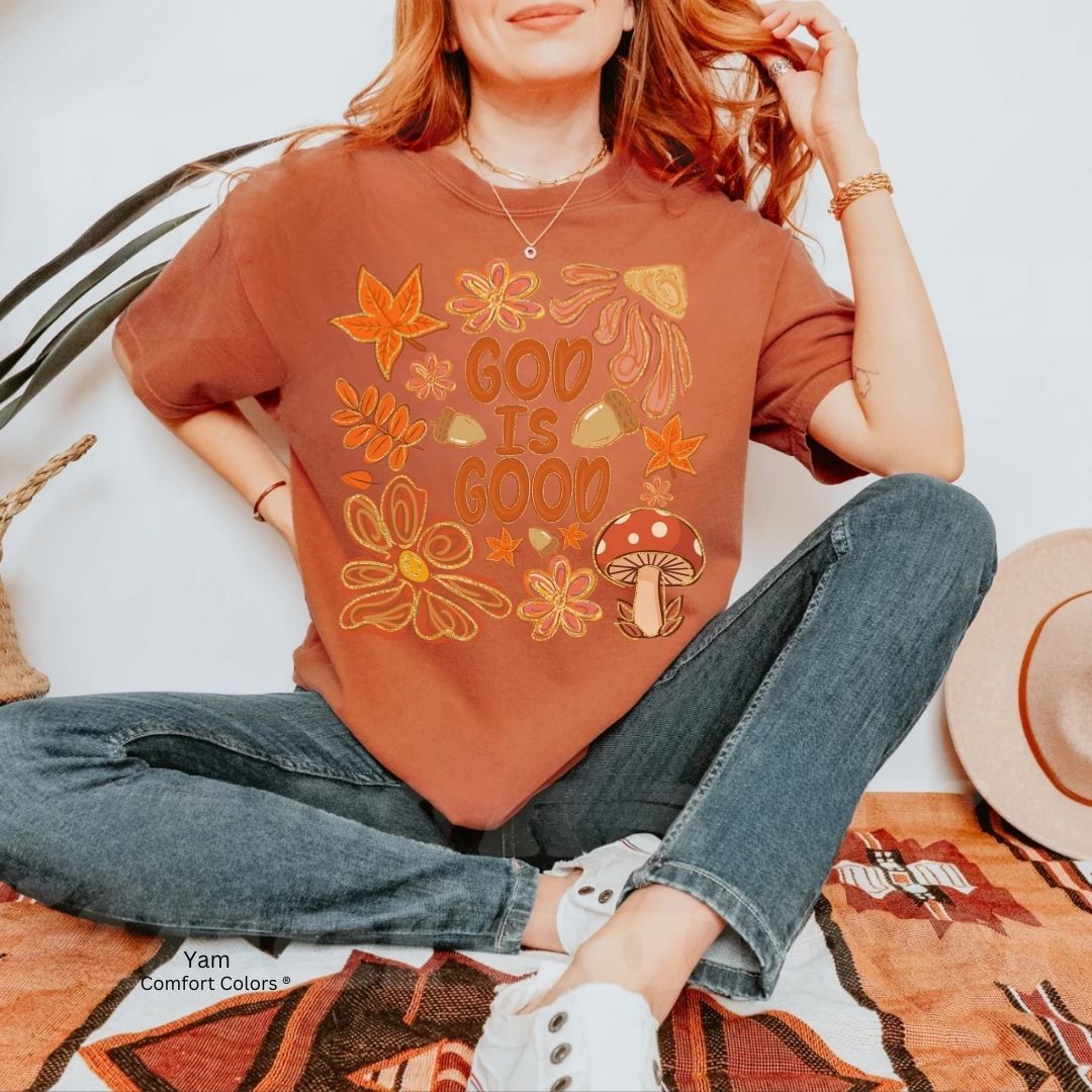 Fall God is Good Unisex Tshirt