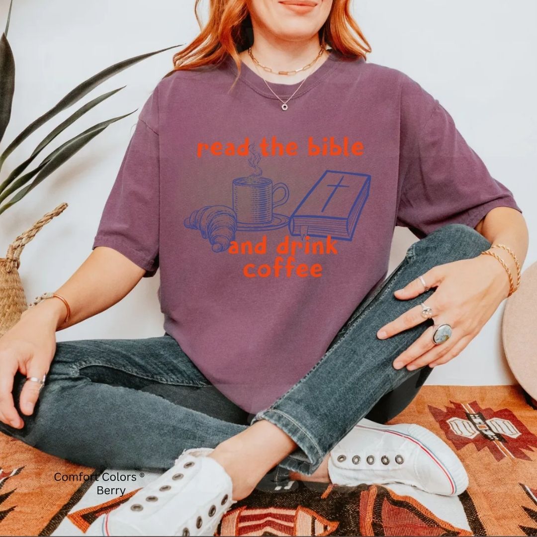 Bible and Coffee Unisex T-shirt
