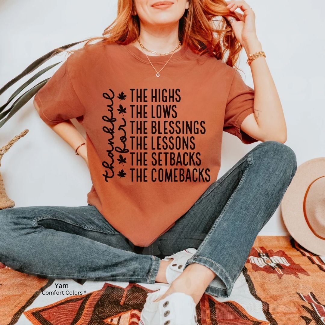 Thankful for Unisex Tshirt