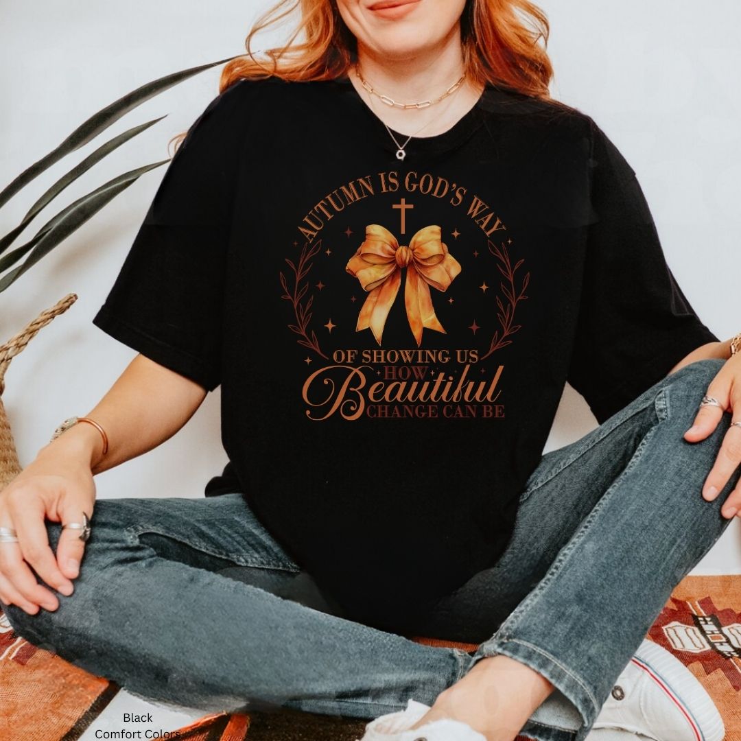 Autumn God's Way Unisex Tshirt