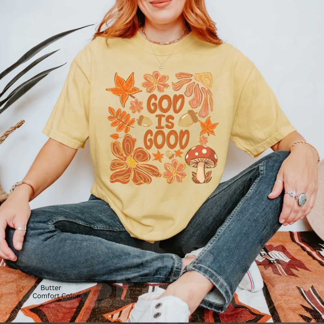 Fall God is Good Unisex Tshirt