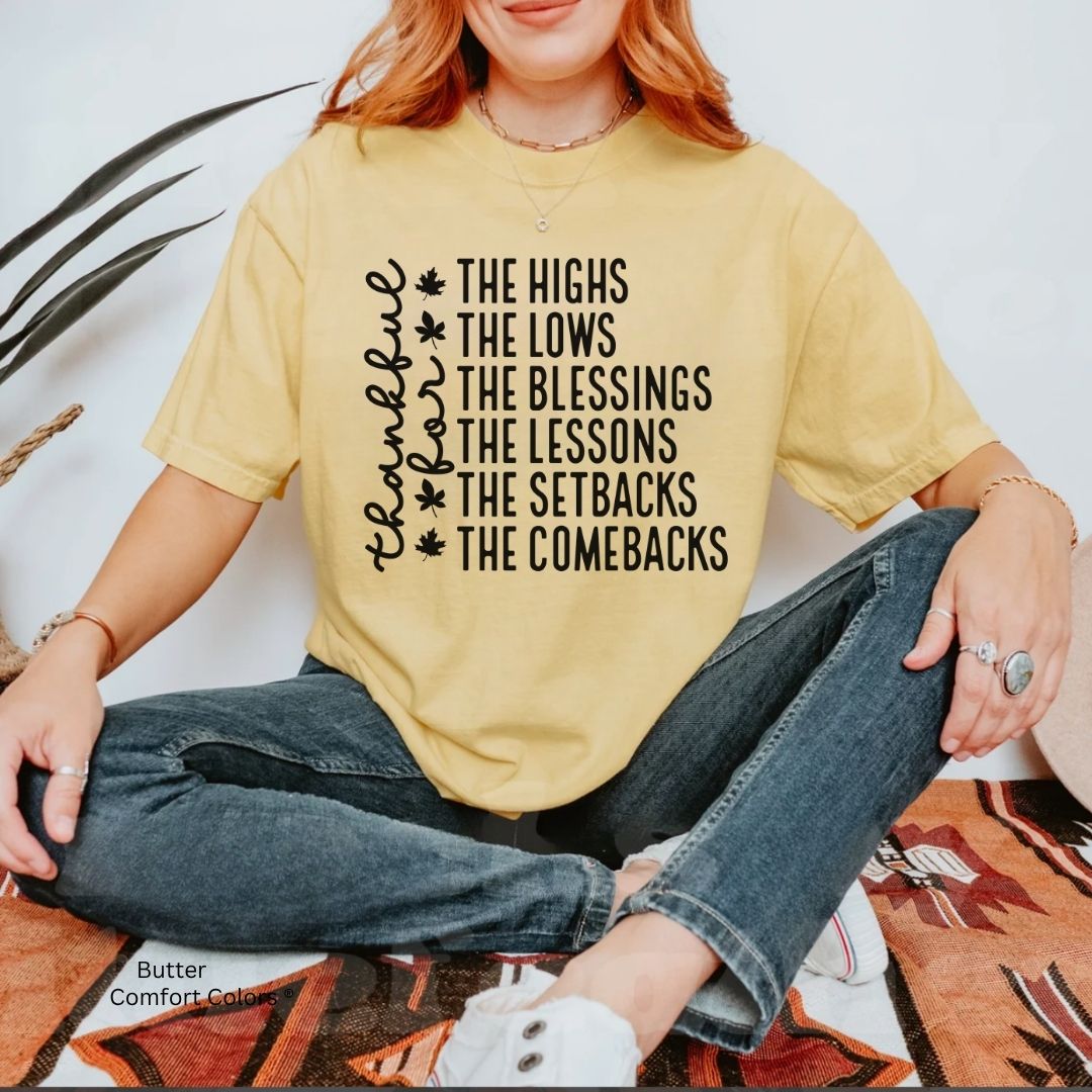 Thankful for Unisex Tshirt