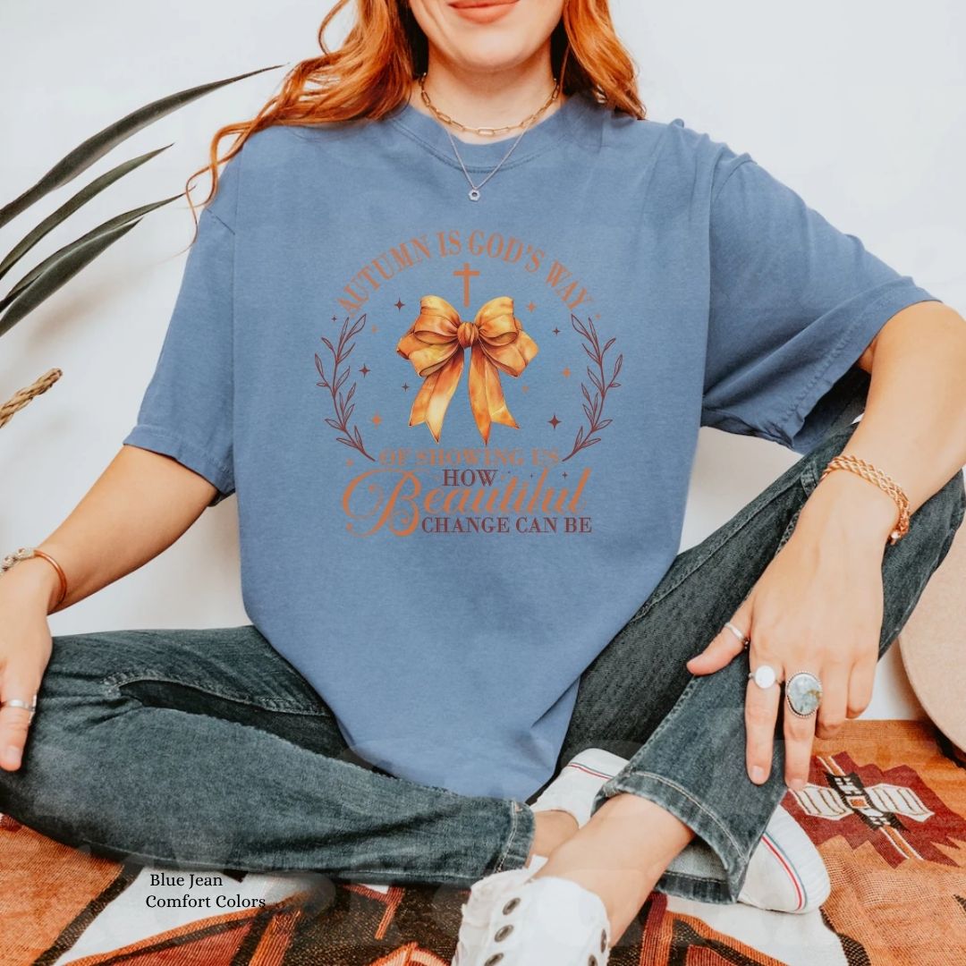 Autumn God's Way Unisex Tshirt