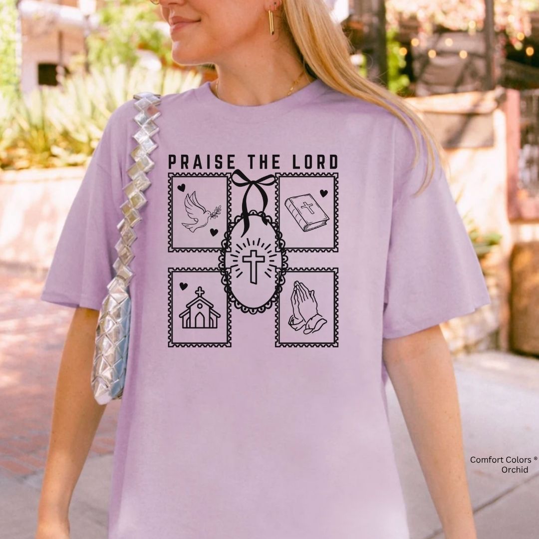 Praise the Lord Stamps Unisex T-shirt