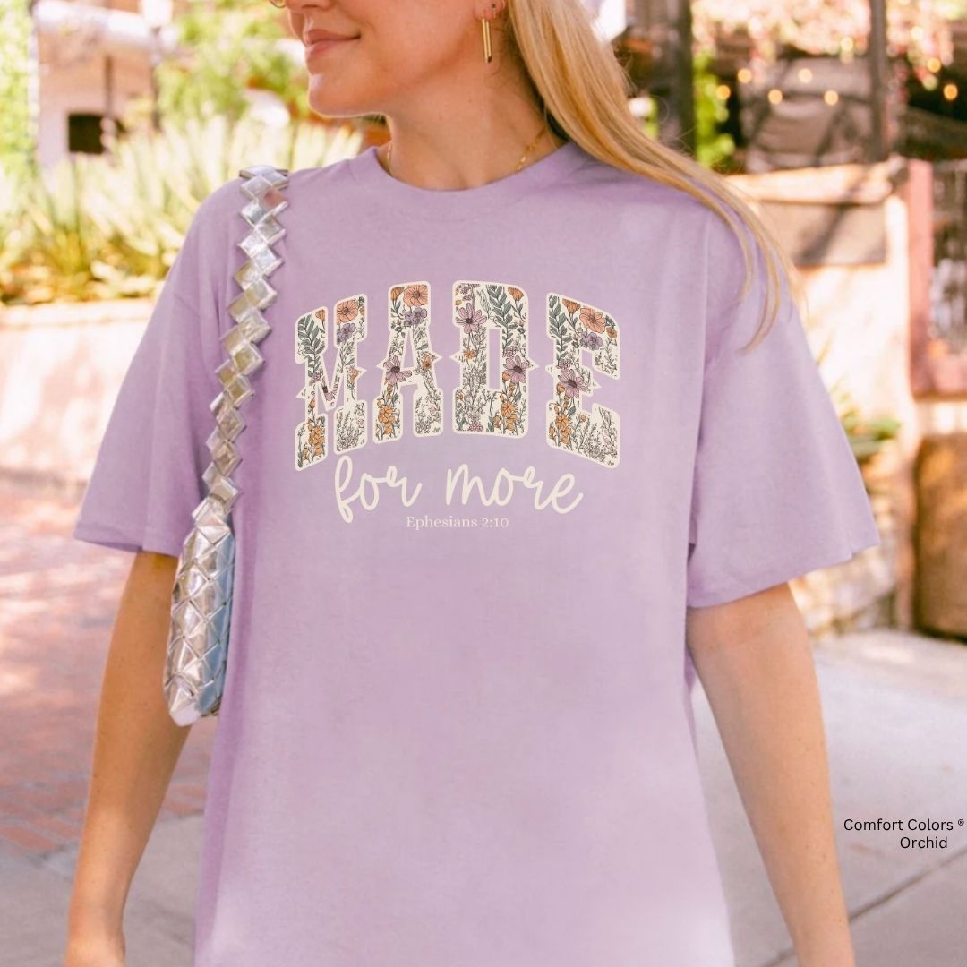 Made for More β Boho Floral Faith Tee Unisex Shirt