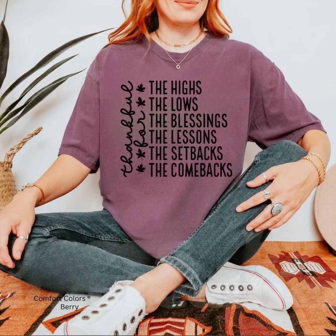 Thankful for Unisex Tshirt