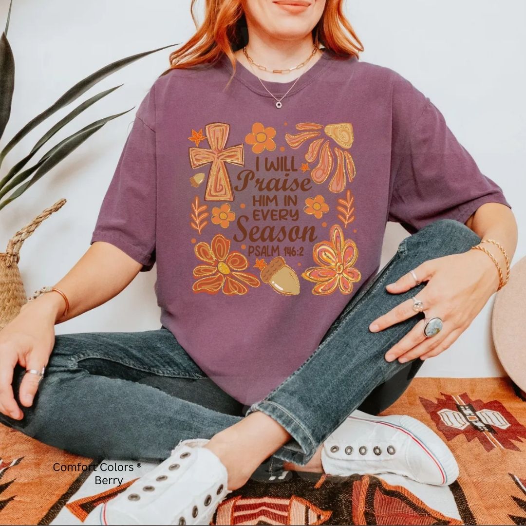 Praise Him Season Unisex Tshirt