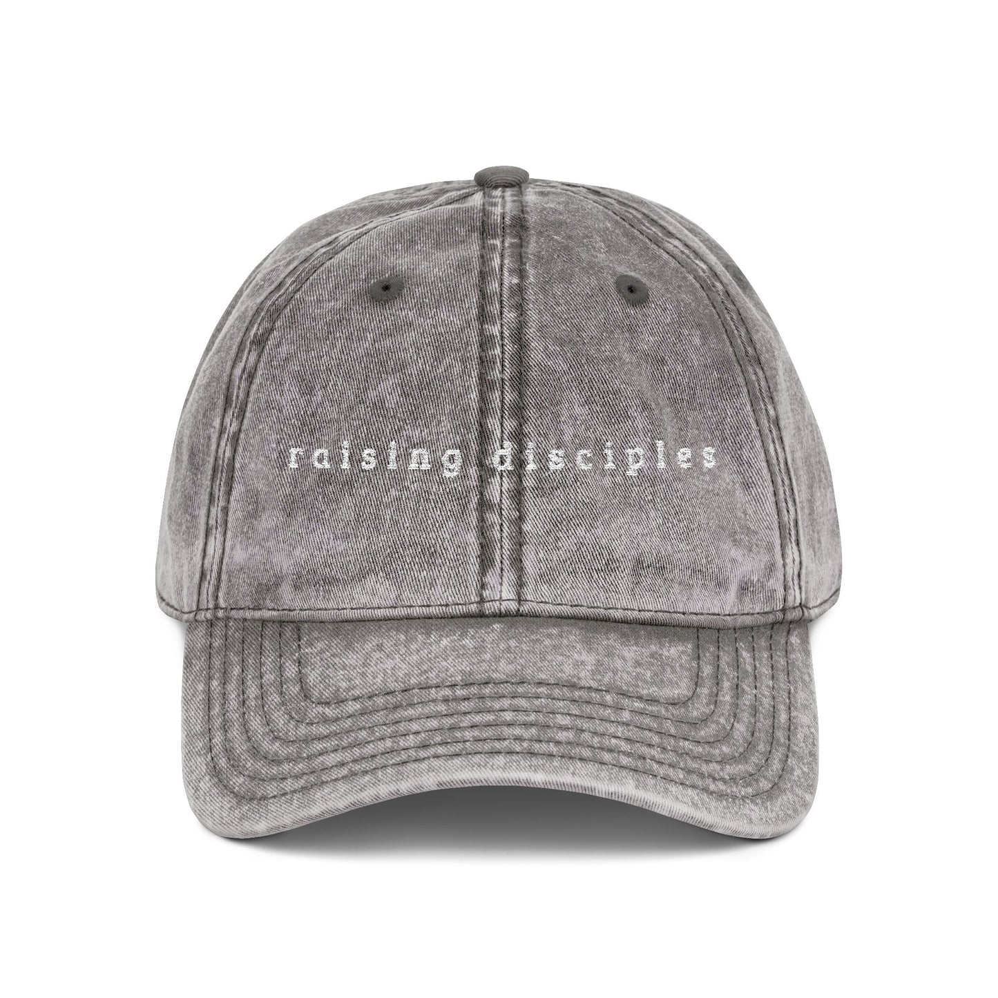 Embroidered Vintage Cap - 'raising disciples'