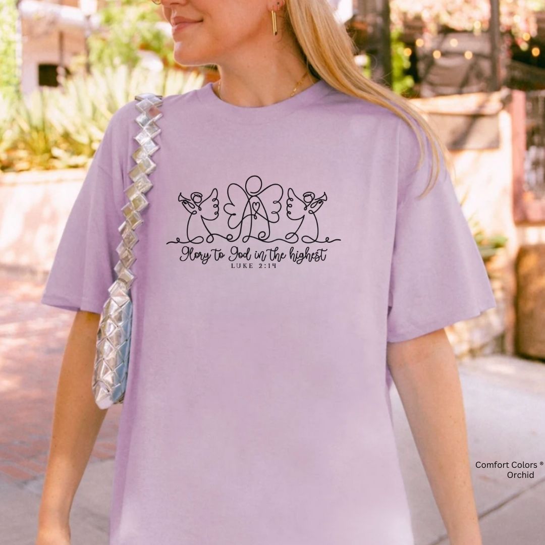 Glory to God in the Highest Angels Unisex T-shirt