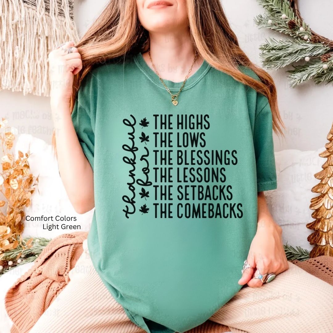 Thankful for Unisex Tshirt