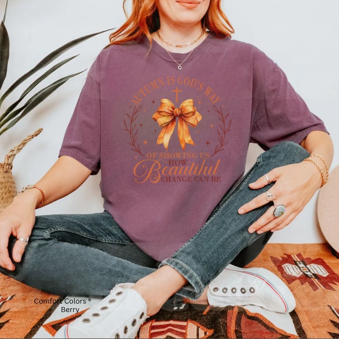 Autumn God's Way Unisex Tshirt