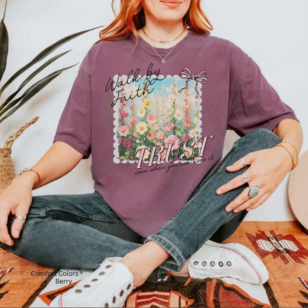 Walk by Faith Unisex Tshirt