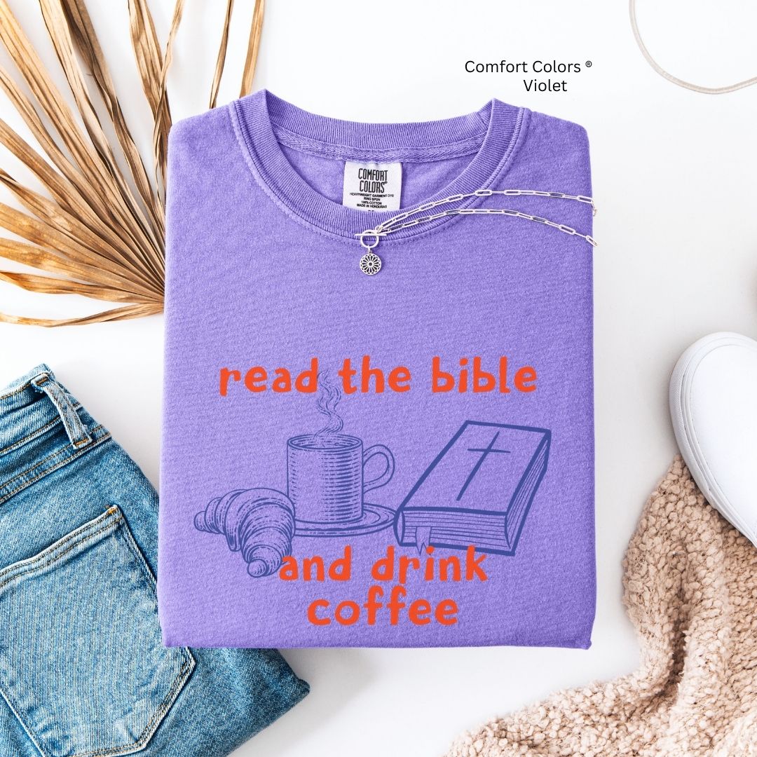 Bible and Coffee Unisex T-shirt