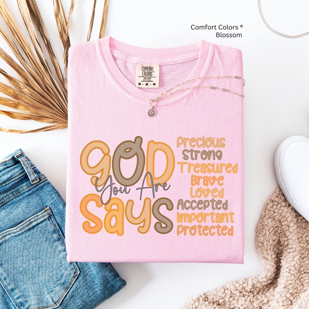 God Says You Are Fall Vibes Unisex T-Shirt -