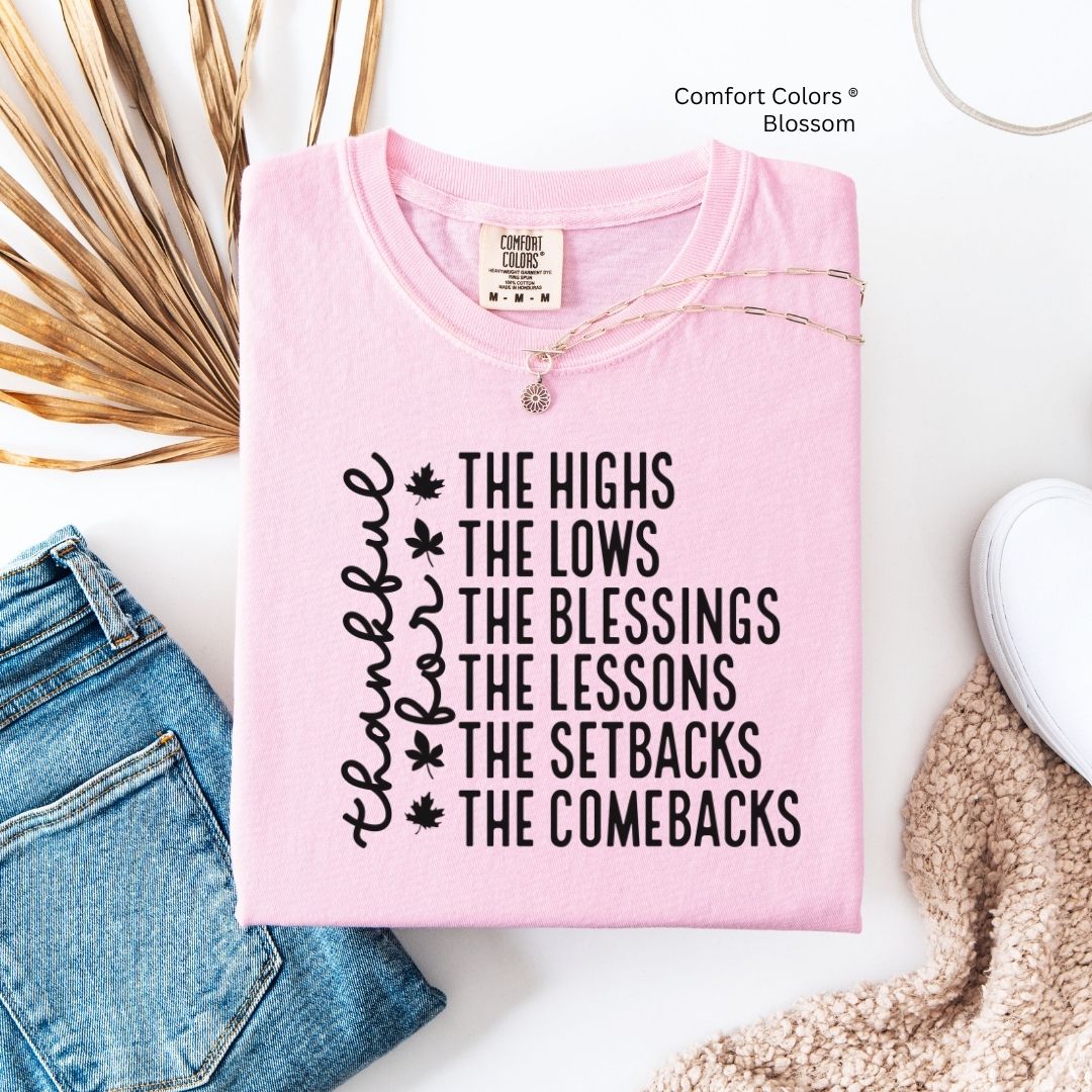 Thankful for Unisex Tshirt