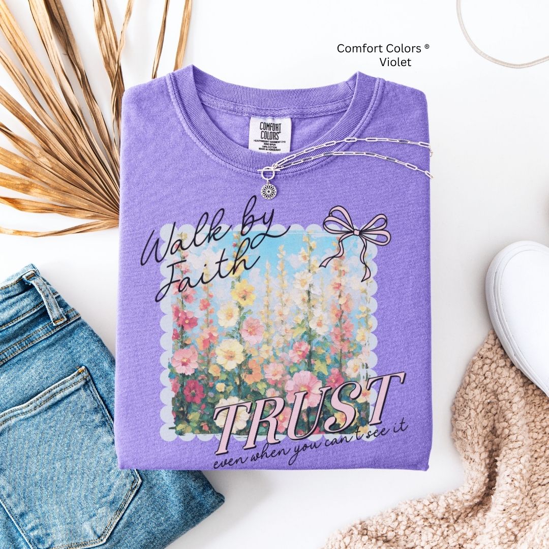Walk by Faith Unisex Tshirt