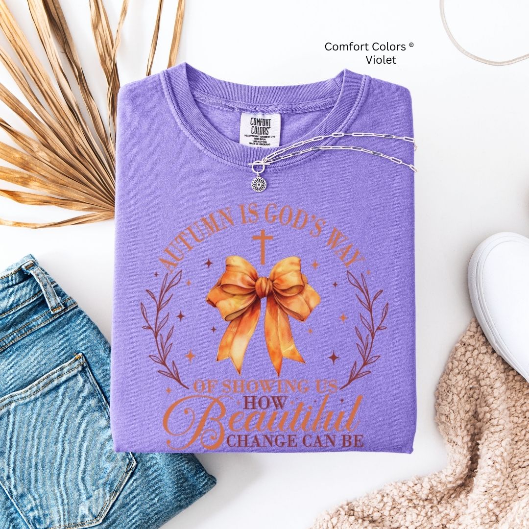 Autumn God's Way Unisex Tshirt