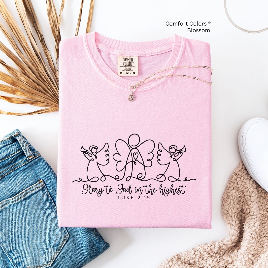 Glory to God in the Highest Angels Unisex T-shirt