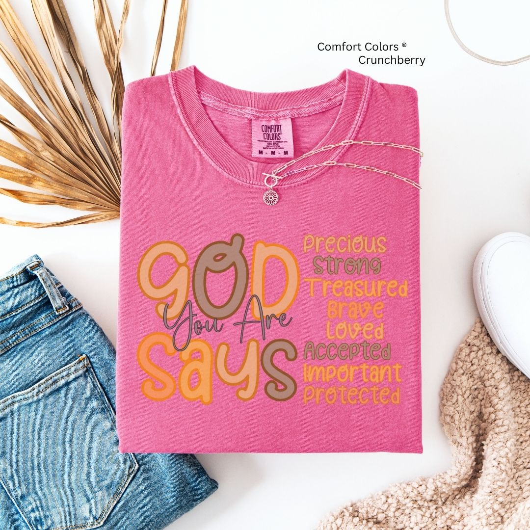 God Says You Are Fall Vibes Unisex T-Shirt -