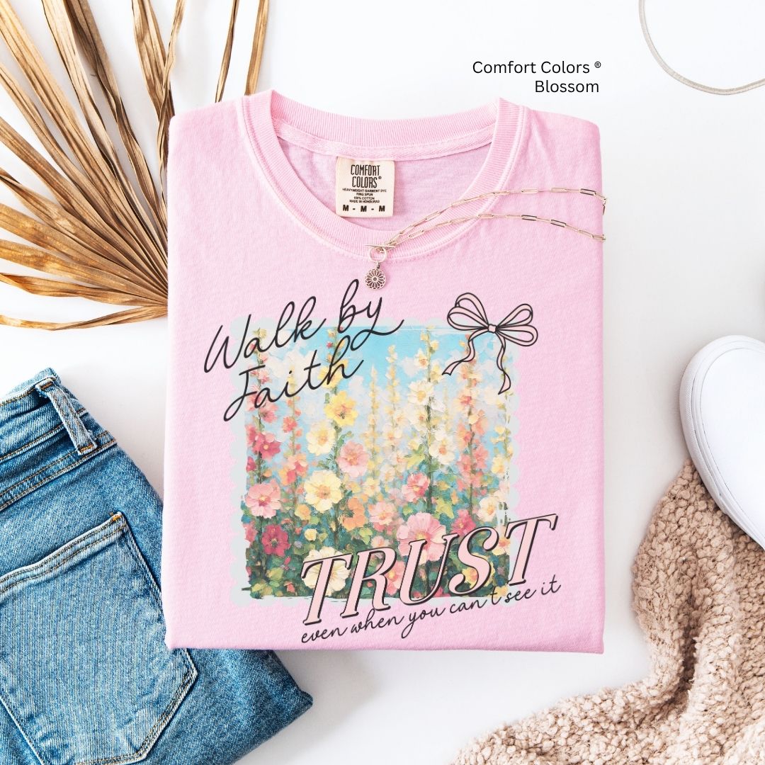Walk by Faith Unisex Tshirt