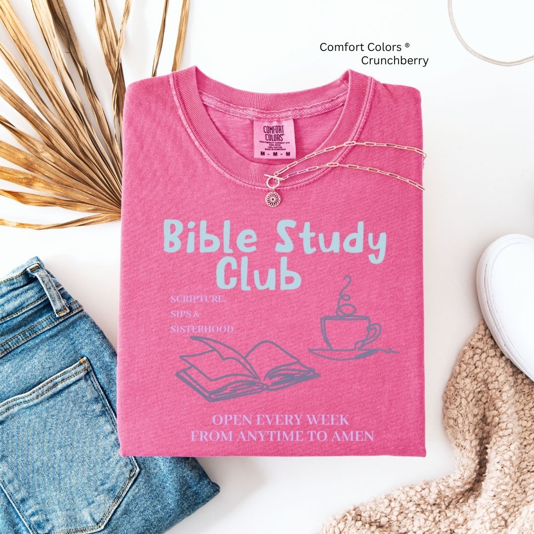 Bible Study Club Books Coffee Unisex T-shirt