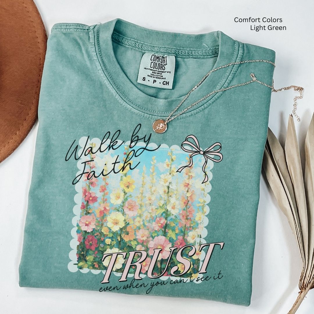 Walk by Faith Unisex Tshirt