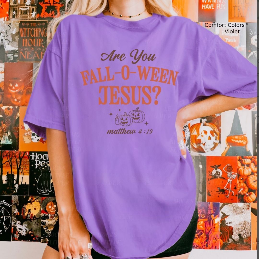 Falloween Jesus Fall Unisex Tshirt