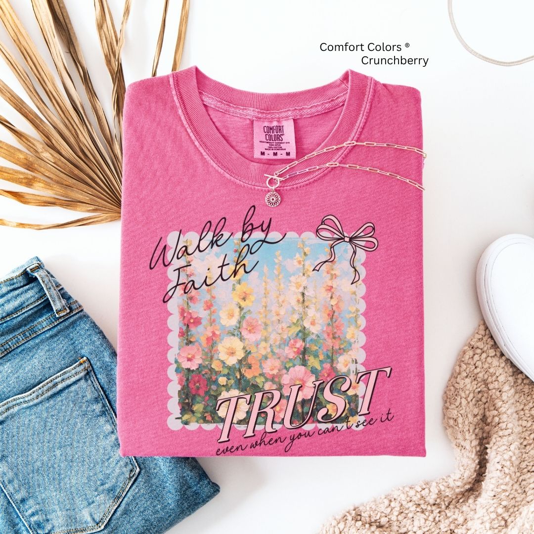 Walk by Faith Unisex Tshirt