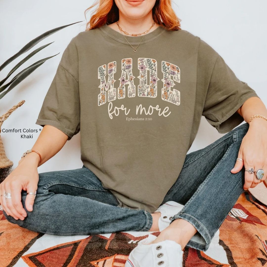 Made for More β Boho Floral Faith Tee Unisex Shirt