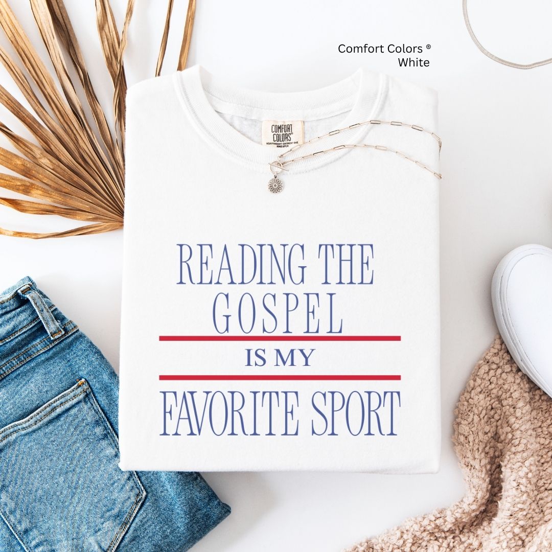 Reading the Gospel Favorite Sport Unisex T-shirt