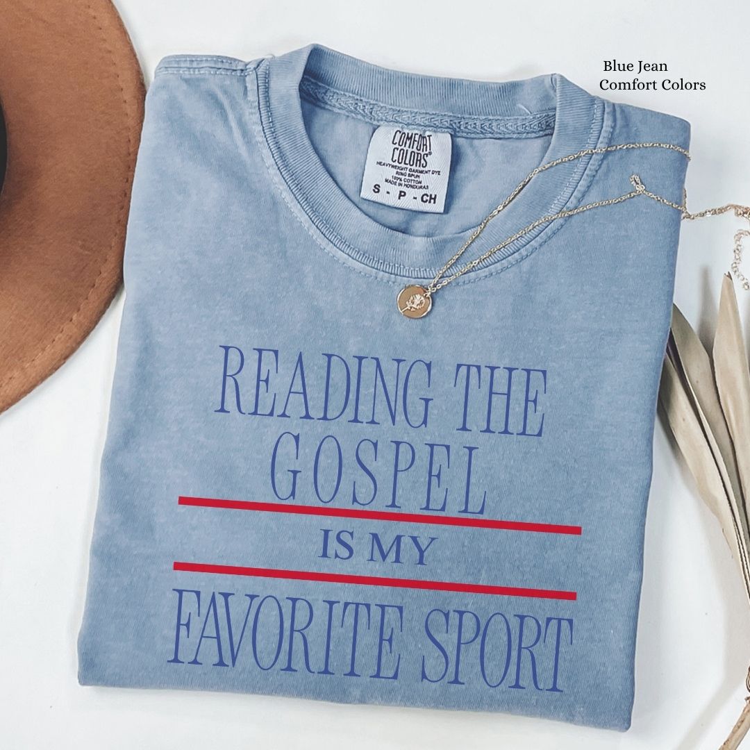 Reading the Gospel Favorite Sport Unisex T-shirt