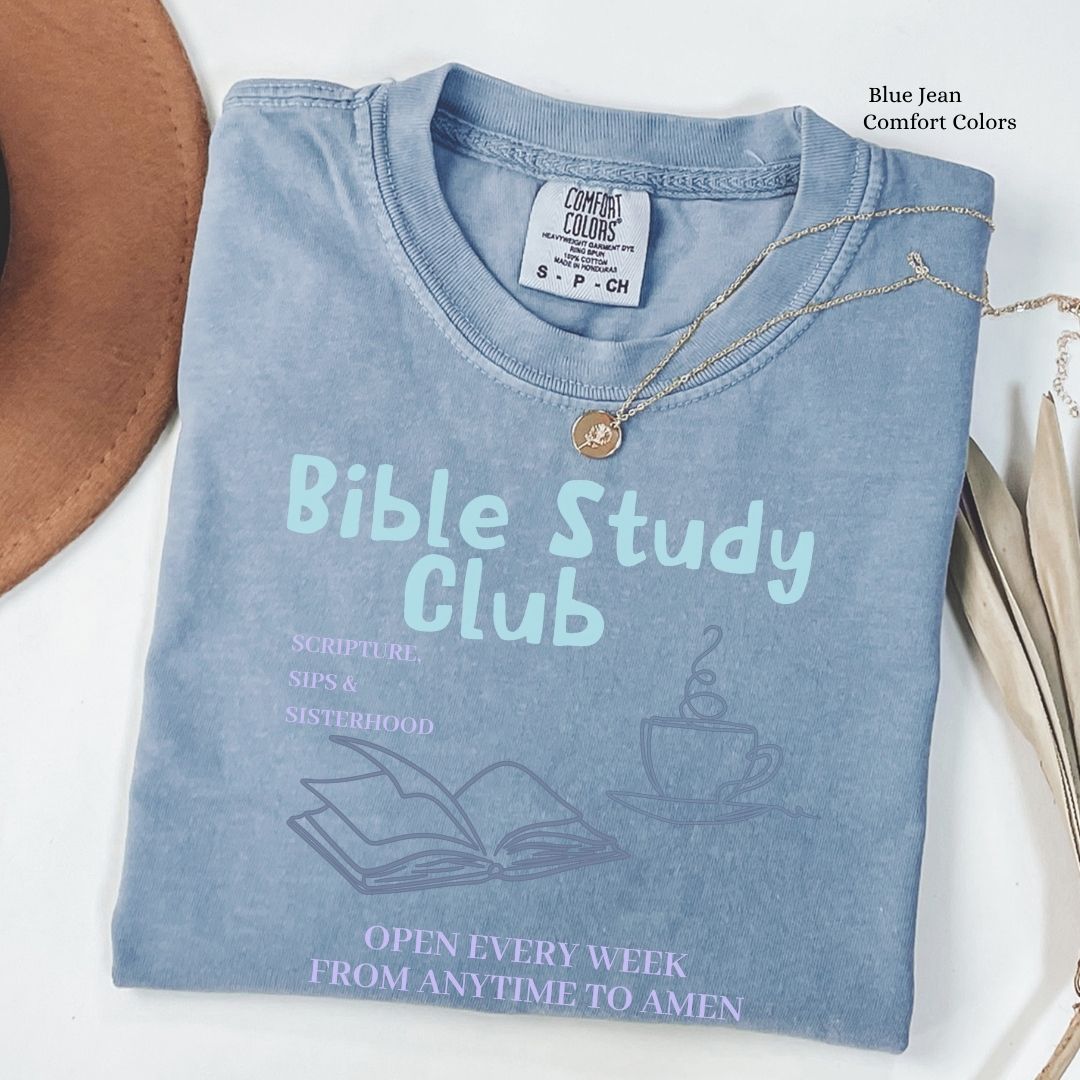 Bible Study Club Books Coffee Unisex T-shirt