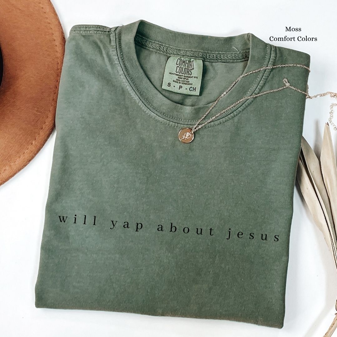 will yap about jesus-Minimalist Unisex T-Shirt