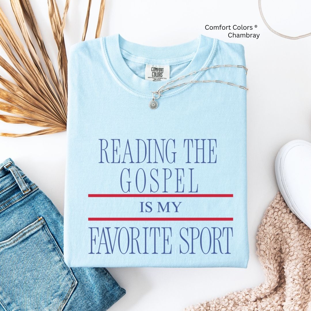 Reading the Gospel Favorite Sport Unisex T-shirt