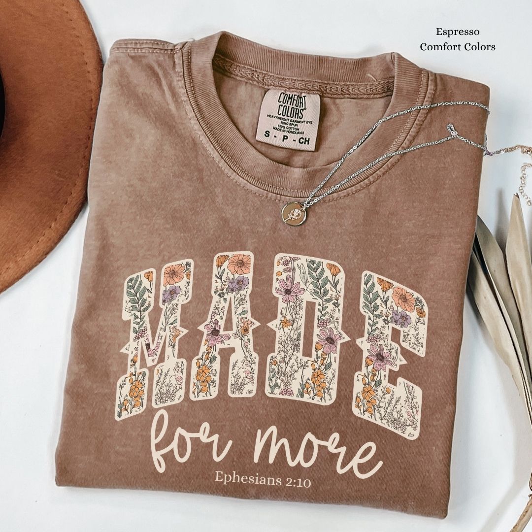 Made for More β Boho Floral Faith Tee Unisex Shirt