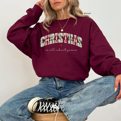 Christmas Jesus Sweatshirt