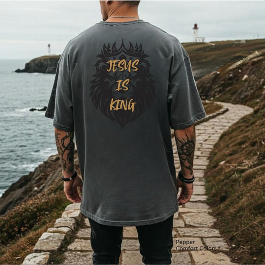 Jesus is King Unisex Tshirt