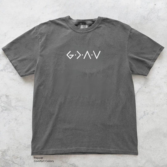 God is Greater then the Highs and Lows Unisex Tshirt
