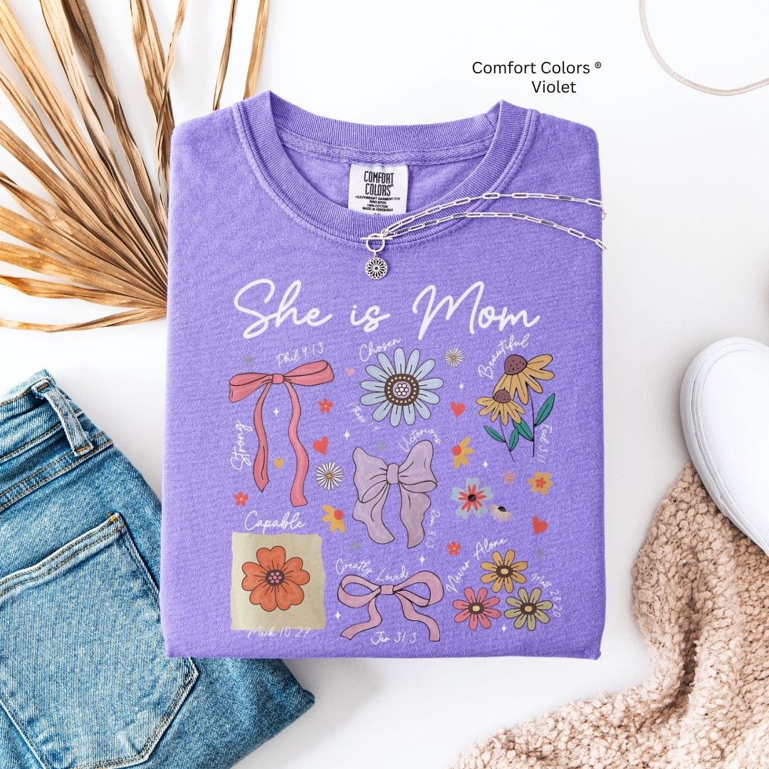 She is Mom Unisex Tshirt