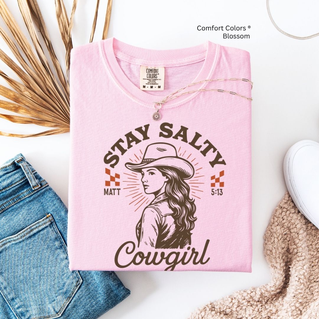 Stay Salty Cowgirl Unisex Tshirt