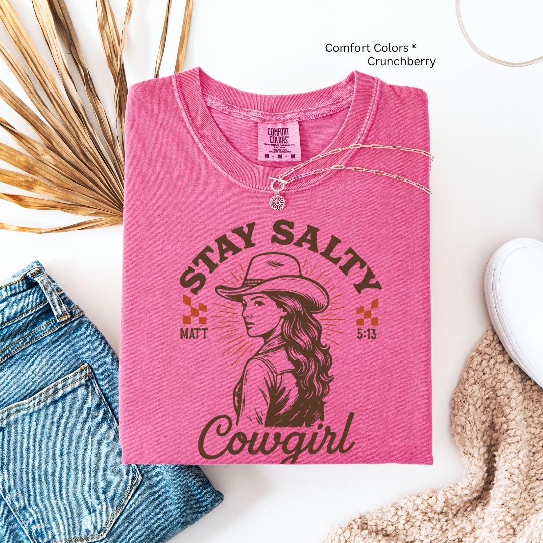 Stay Salty Cowgirl Unisex Tshirt