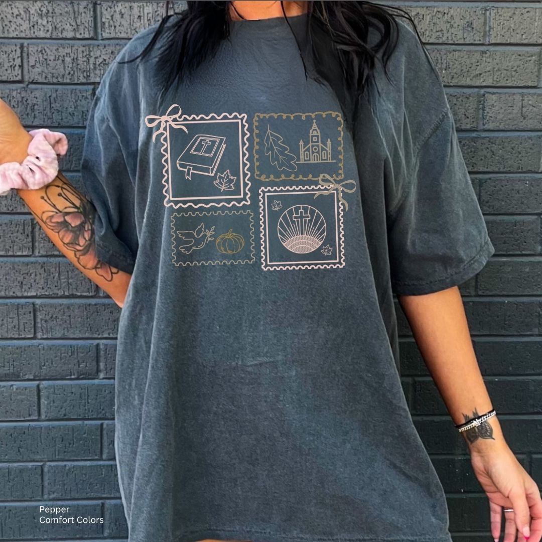Fall Faith Stamps Unisex Tshirt