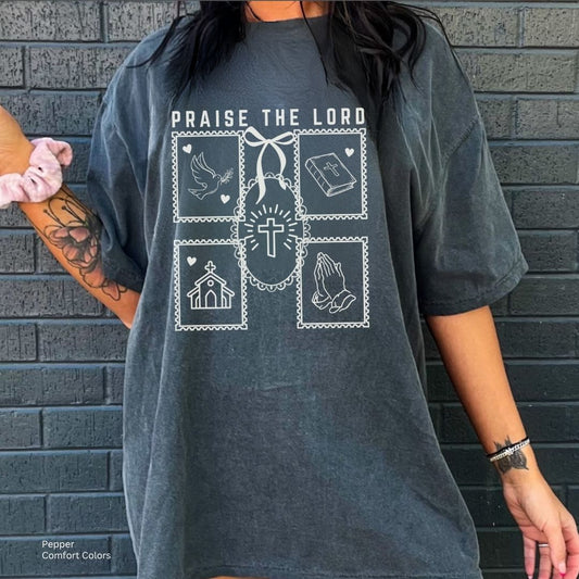 Praise the Lord Stamps Unisex T-shirt