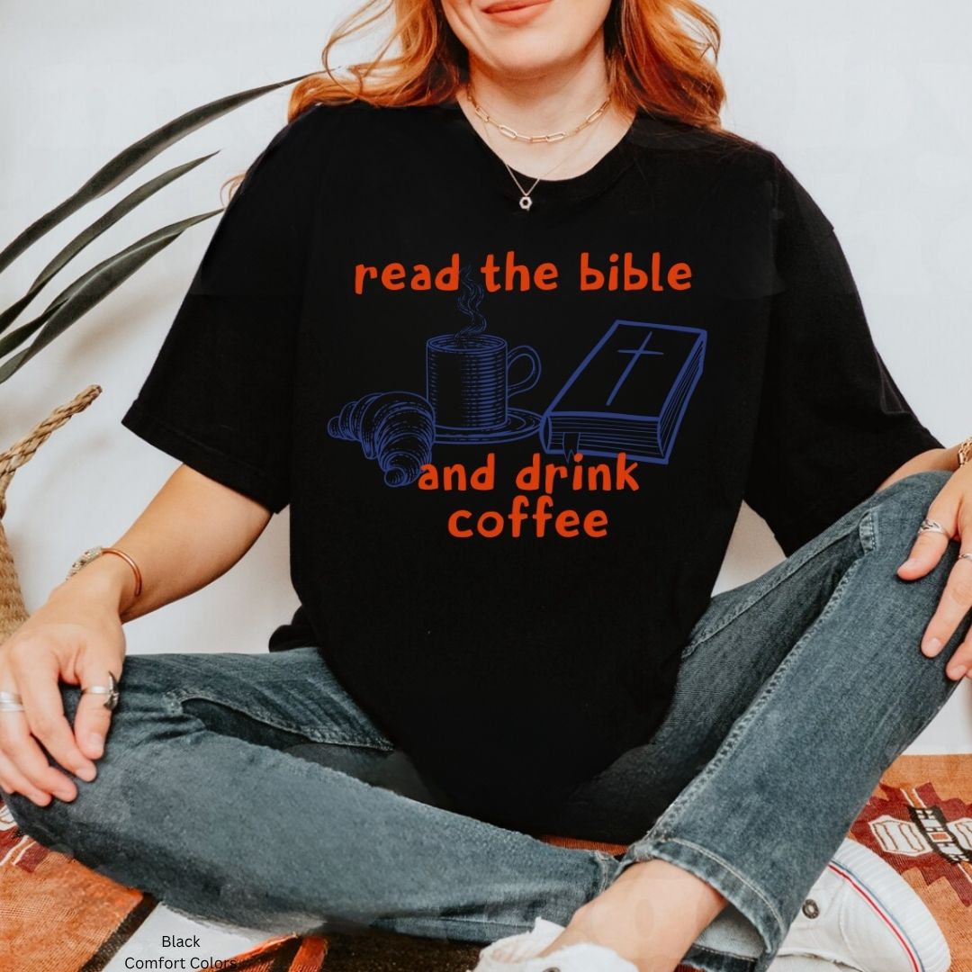 Bible and Coffee Unisex T-shirt