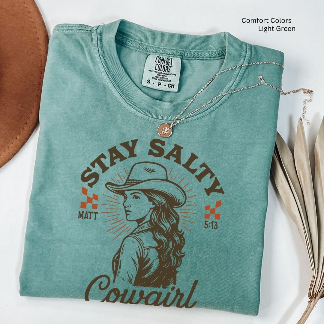 Stay Salty Cowgirl Unisex Tshirt