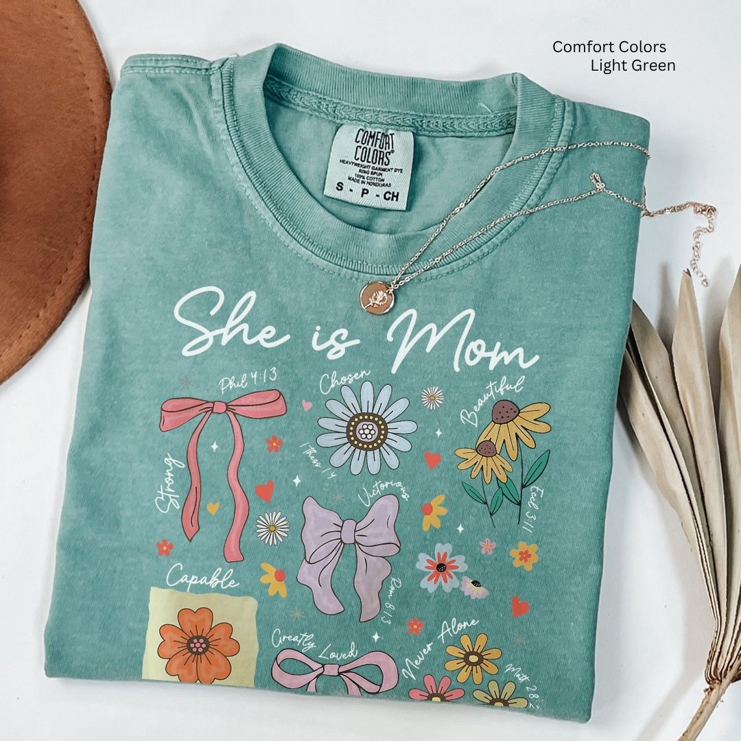 She is Mom Unisex Tshirt