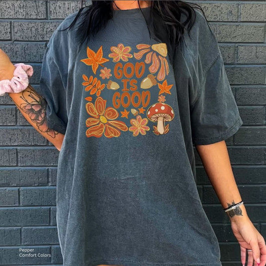 Fall God is Good Unisex Tshirt