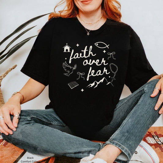 Faith over Fear Unisex Tshirt