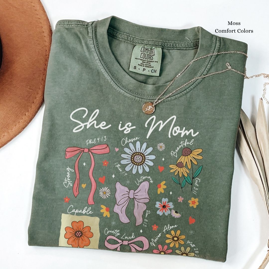 She is Mom Unisex Tshirt