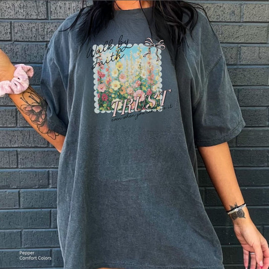 Walk by Faith Unisex Tshirt
